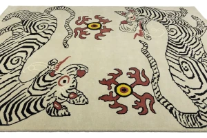 Beige Tribal 8X10 Fine Nepali Oriental Rug