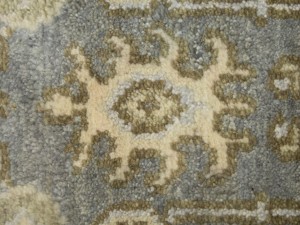 Gray Floral 3X20 Oushak Chobi Oriental Runner Rug