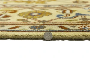 Muted Colors Floral 10X14 Oushak Chobi Oriental Rug