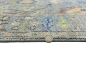 Muted Colors Floral 6X9 Oushak Chobi Oriental Rug