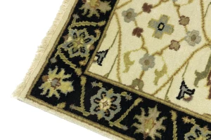 Cream Floral Traditional 2X3 Oushak Chobi Oriental Rug
