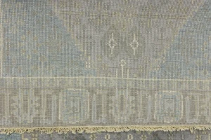 Muted Taupe Tribal 3X5 Indo-Joshaghan Oriental Rug