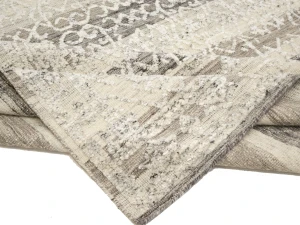 Beige Geometric 8X10 Modern Oriental Rug