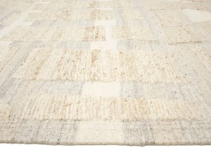 Cream Abstract 8X10 Modern Oriental Rug