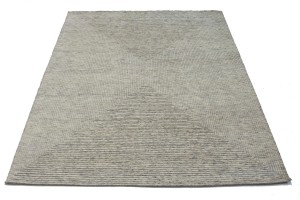 Cream Geometric 8X10 Oriental Modern Rug