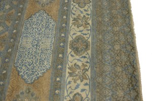 Tan Geometric 10X15 Modern Oriental Rug