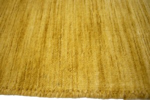 Solid Gold 3X10 Oriental Modern Runner Rug