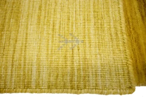 Solid Gold 3X5 Oriental Modern Rug