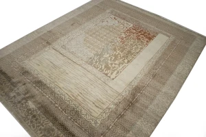 Multicolored Abstract 8X10 Oriental Modern Rug