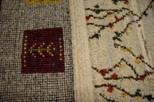 Greige Tribal 6X8 Indo-Gabbeh Oriental Rug