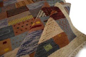 Multicolored Tribal 6X8 Indo-Gabbeh Oriental Rug