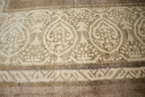 Beige Floral Modern 8X10 Oriental Rug