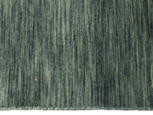 Solid Green 5X5 Oriental Modern Square Rug