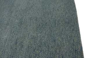 Blue Solid 5X8 Hand-Tufted Modern Rug