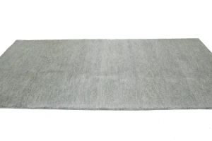 Gray Solid 5X8 Hand-Tufted Modern Rug