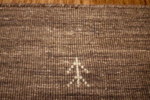 Multicolored Stripes 5X5 Oriental Modern Square Rug