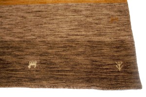 Multicolored Stripes 5X5 Oriental Modern Square Rug