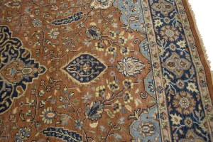 Rust Floral Sarouk 6X9 Goravan Heriz Oriental Rug