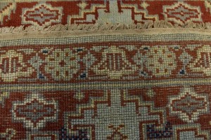 Cream Tribal 3X8 Indo-Viss Oriental Runner Rug