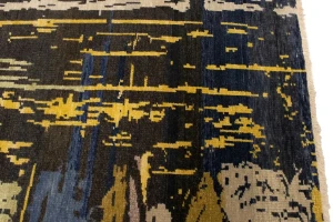 Multicolored Abstract 8X10 Oriental Modern Rug