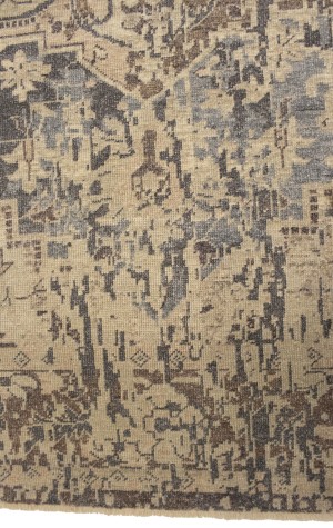 Floral Heriz Serapi 8X10 Transitional Oriental Rug