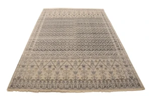 High Low Relief 6X9 Modern Oriental Rug