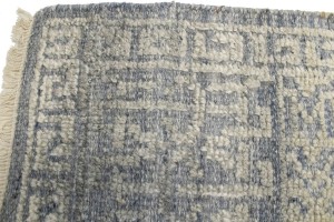 Cream Gray Geometric 2X3 Modern Oriental Rug