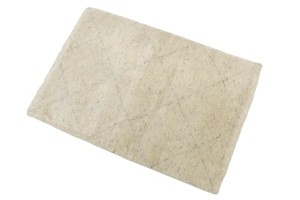 Beige Geometric Modern 2X3 Moroccan Style Oriental Rug