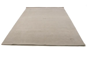 Greige Tribal 8X10 Gabbeh Modern Rug