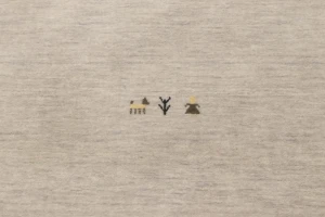 Greige Tribal 6X6 Gabbeh Modern Square Rug