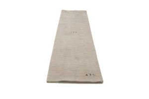 Greige Tribal 3X10 Gabbeh Modern Runner Rug