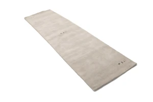 Greige Tribal 3X10 Gabbeh Modern Runner Rug