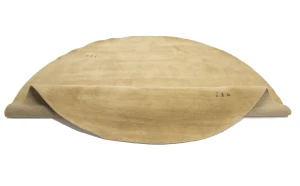 Beige Tribal 8X8 Gabbeh Modern Round Rug