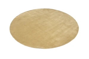 Beige Tribal 8X8 Gabbeh Modern Round Rug
