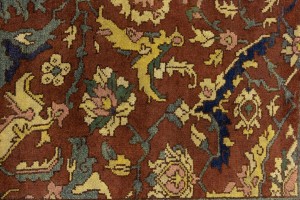 Rusty Red Floral Tribal 8X10 Chobi Serapi Oriental Rug