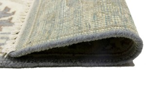 Gray Floral 6X9 Oushak Oriental Rug