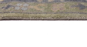 Beige Taupe Floral 10X14 Oushak Chobi Oriental Rug