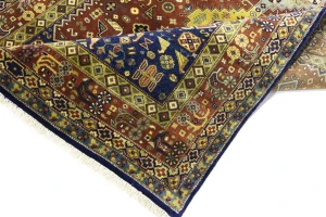 Rust Tribal 4X6 Indo-Yalameh Oriental Rug