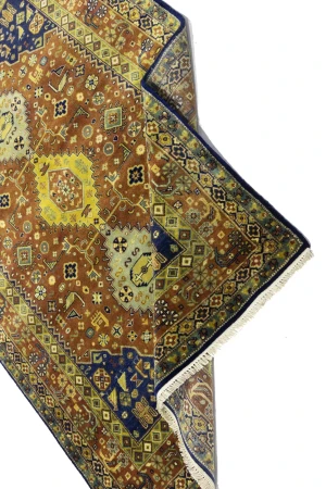Rust Tribal 4X6 Indo-Yalameh Oriental Rug