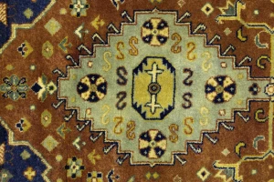 Rust Tribal 4X6 Indo-Yalameh Oriental Rug