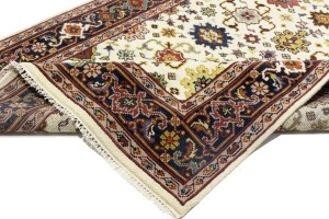 Cream Floral 6X9 Chobi Oriental Rug