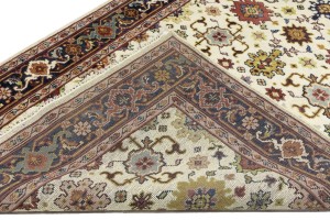Cream Floral 6X9 Chobi Oriental Rug