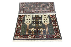 Gray Floral 3X5 Tree of Life Chobi Oriental Rug