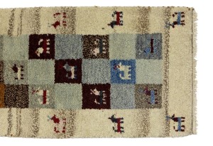 Multicolored Tribal 1'4X4 Indo-Gabbeh Oriental Rug