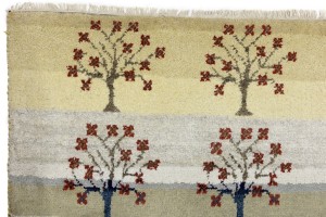 Multicolored Pictorial Tribal 3X5 Indo-Gabbeh Oriental Rug