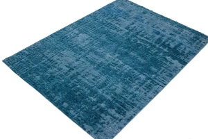 Blue Abstract 6X8 Modern Oriental Rug