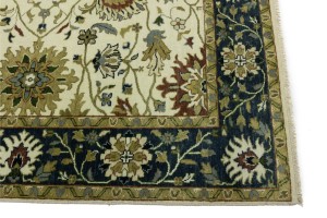 Cream Floral Osh Chobi 6X9 Peshawar Oriental Rug