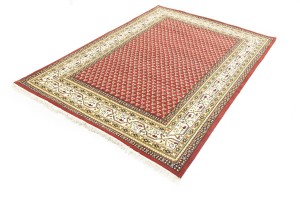 Red Floral 6X8 Indo Botemir Oriental Rug