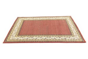 Red Floral 6X8 Indo Botemir Oriental Rug