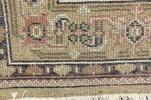 Cream Floral Tribal 6X8 Indo-Bidjar Oriental Rug